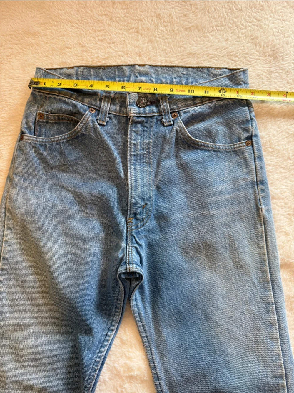 Vintage 1987 Orange Tab Levi’s 30x30 Button 536 Made in USA